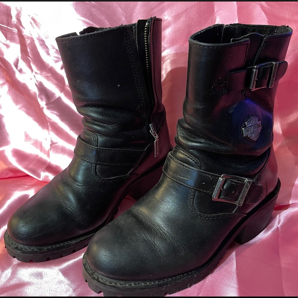 Women's Harley Davidson Riding Boot - 6.5